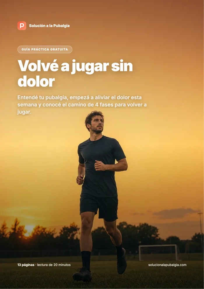 Portada de la guía Volvé a jugar sin dolor